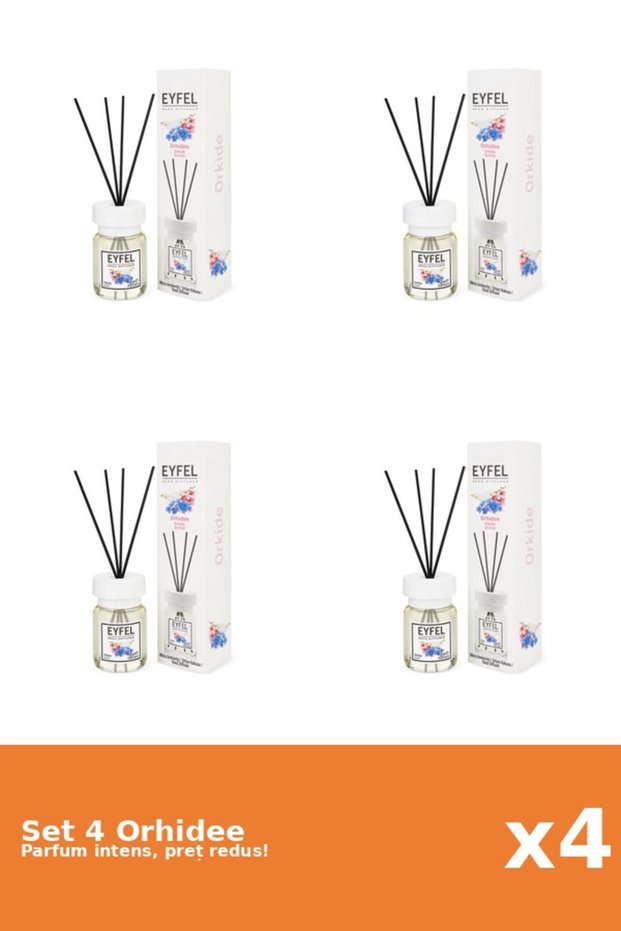 Set 4 Odorizant Orhidee, 120 ml