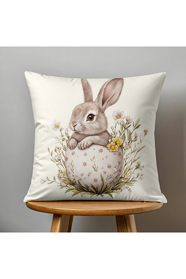مزدوج الوجهين طباعة رقمية غطاء وسادة - الربيع / عيد الفصح / عيد الفصح السعيد - 2