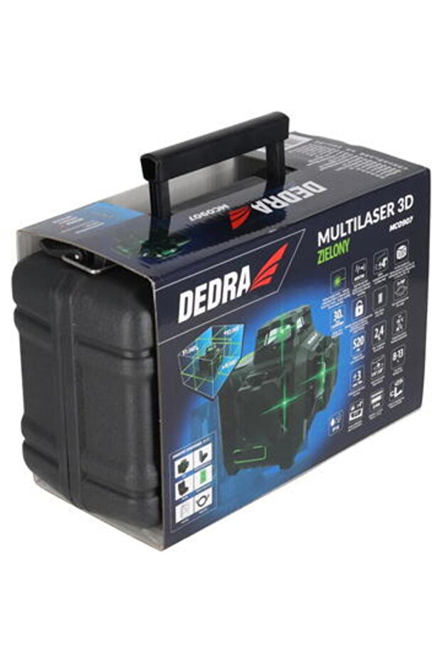 Multilaser 3D, green, Sharp LEDs - 4