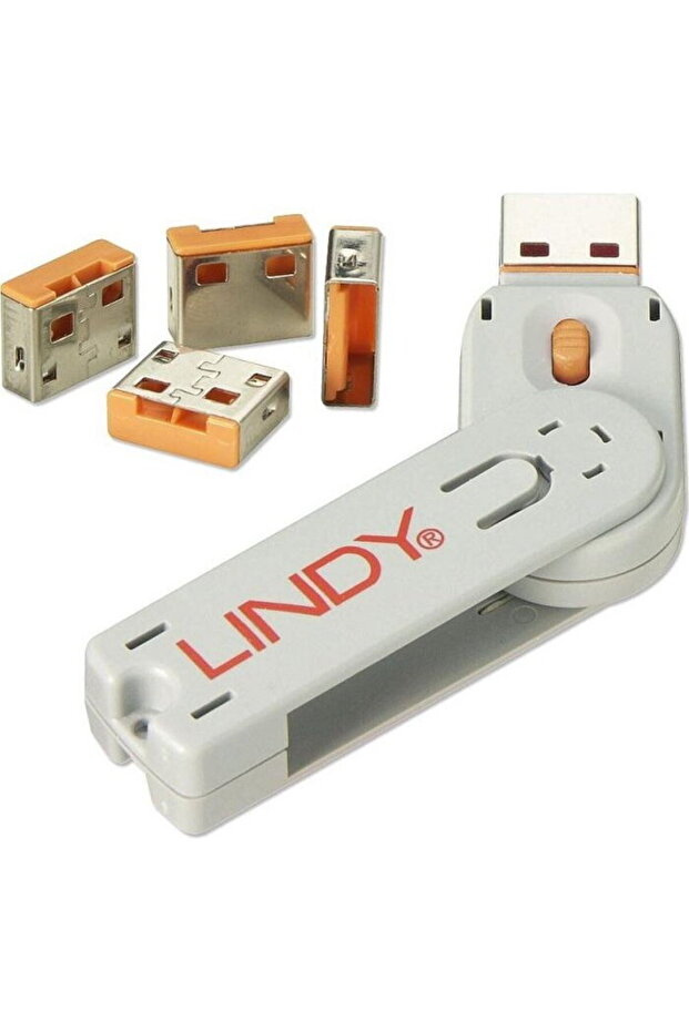 port lock 4 pcs. - Code Orange - 1