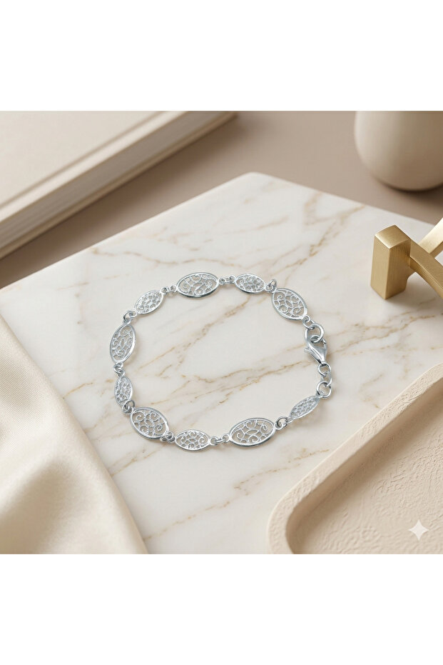 Oval link bracelet - 3
