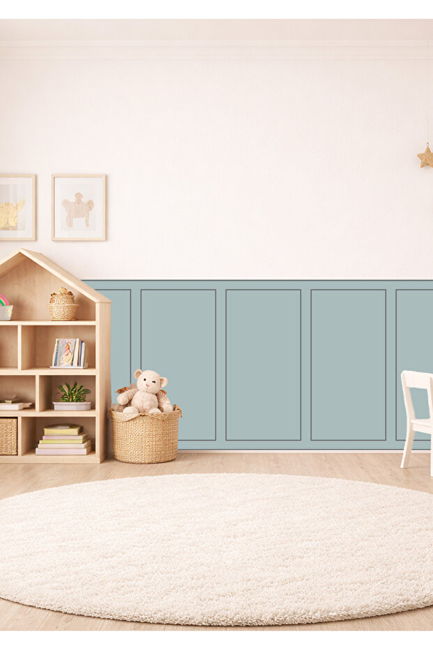 مجموعة ملصقات رقائق تغطية الجدران ذات الإطار الكلاسيكي المكونة من منقوش قطع - 2