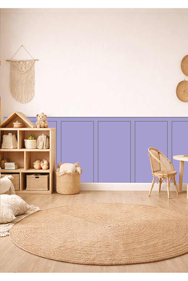 Classic Frame Patterned Panel Wall Covering Foil Sticker Set - 4