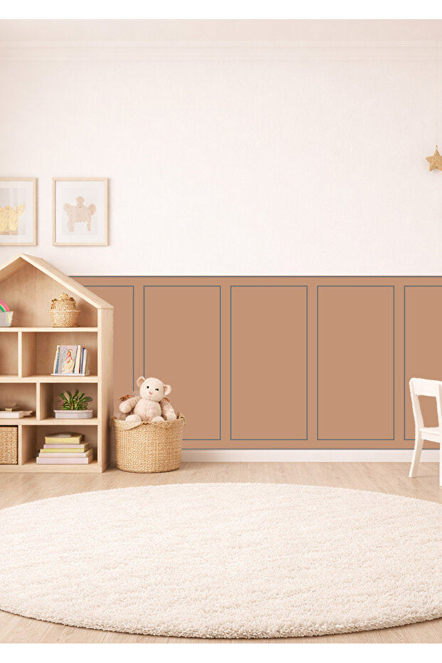 Classic Frame Patterned Panel Wall Covering Foil Sticker Set - 2