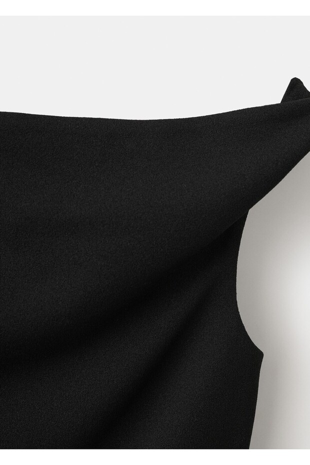 Vücuda oturan asimetrik bluz - 5