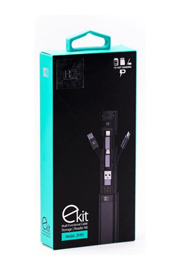 ZH93 - مجموعة تخزين الكابلات متعددة الوظائف E-Kit | مجموعة قارئ - 1