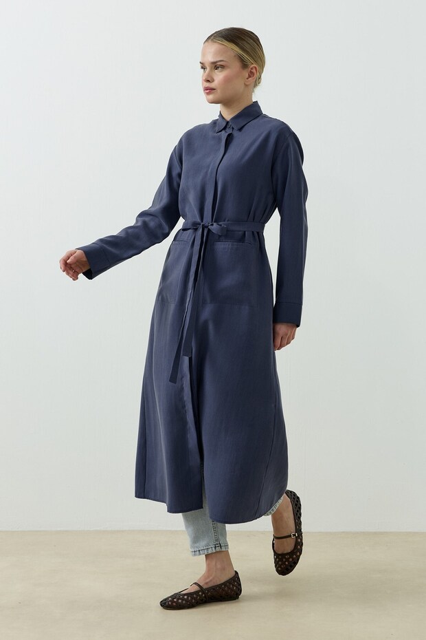 Trace Gömlek Lacivert - 5