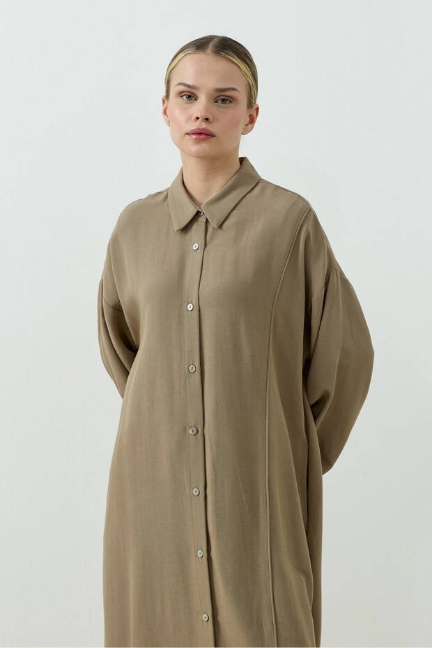 Moon Gömlek Vizon - 2