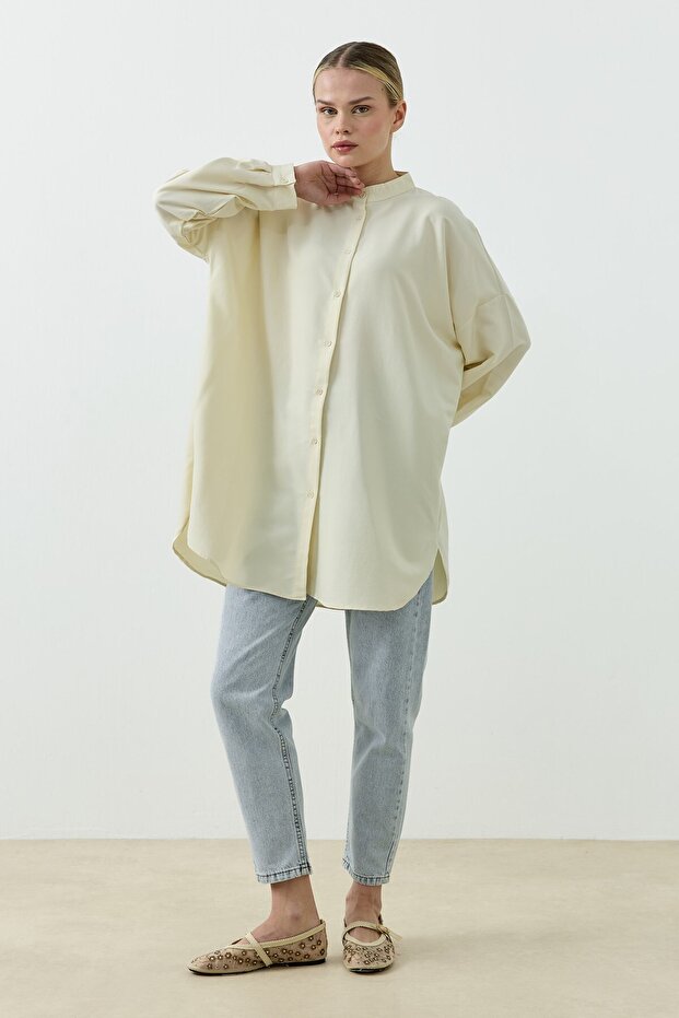 Evora Gömlek Sarı - 5