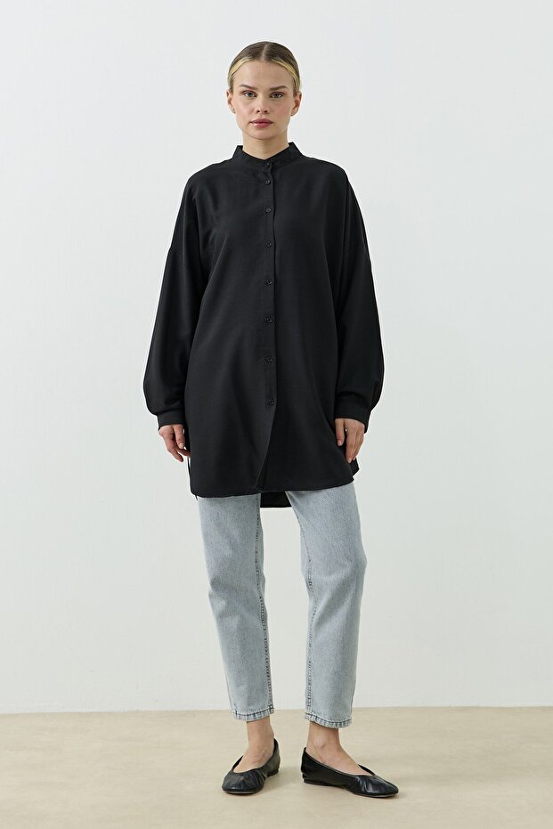 Evora Gömlek Siyah - 3