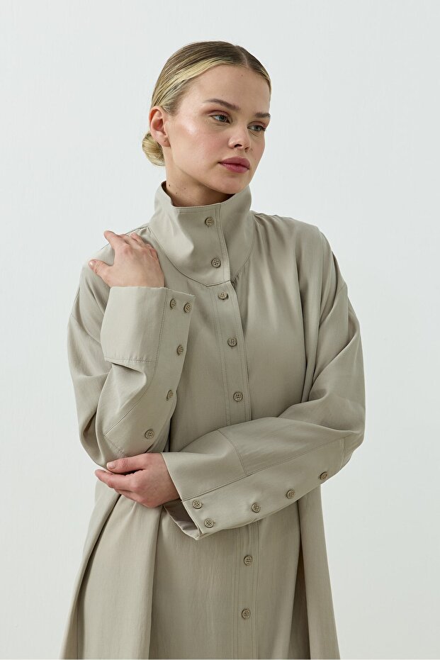 Elara Gömlek Bej - 6