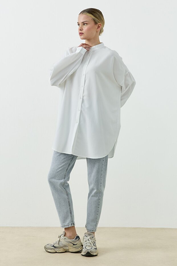 Evora Gömlek Beyaz - 4