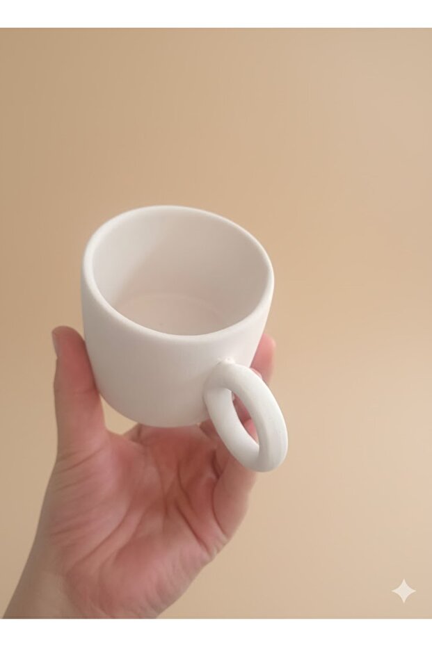 BUBBLE Kupa Seramik Bisküvi - 3