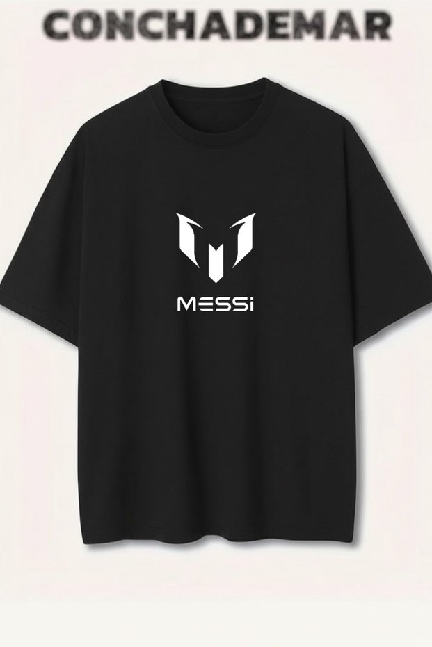Messi Printed Premium Oversized Cotton Lu T-Shirt