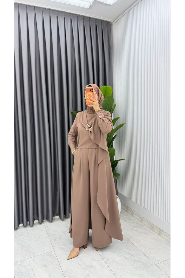 Pantolonlu Kadın Tulum - 3