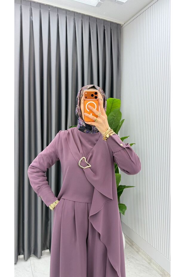 Pantolonlu Kadın Tulum - 4