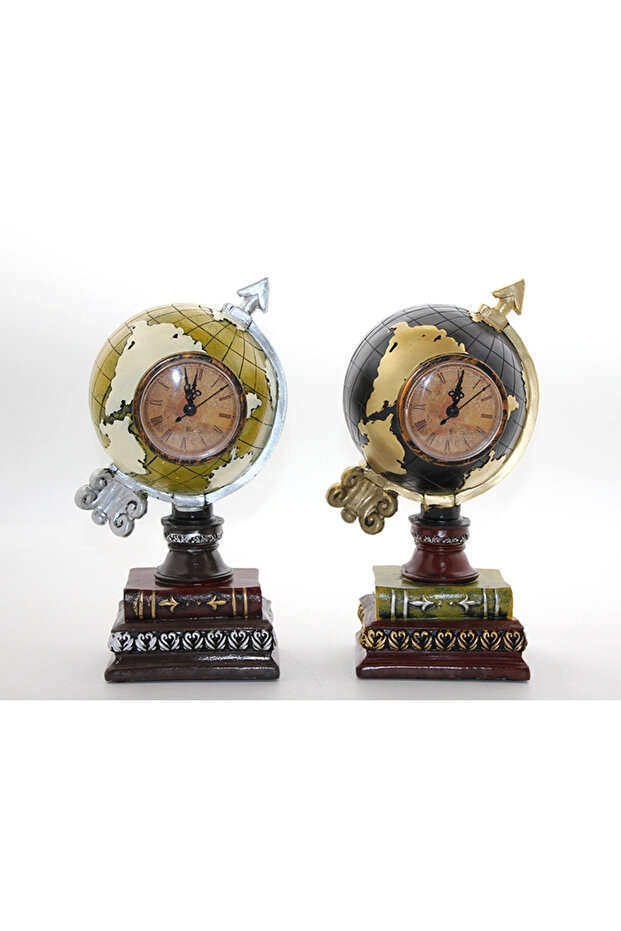 الكرة الأرضية مع ساعة بوليستر - 1