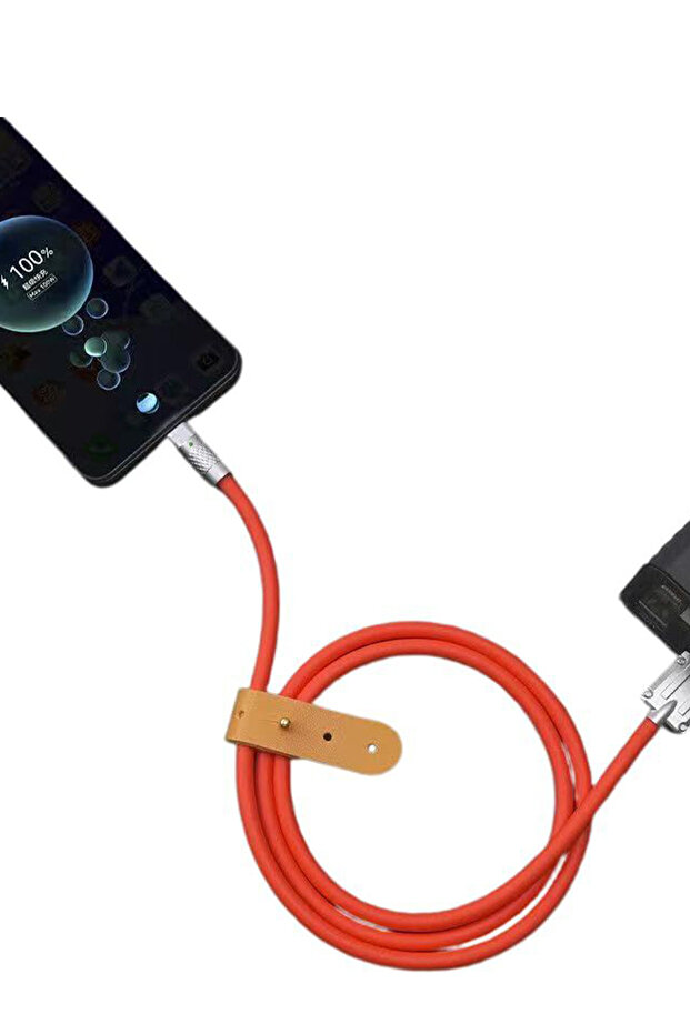 120W USB Type-C Fast Charging Cable – 6A Silicone Data Cable (2m) - 2