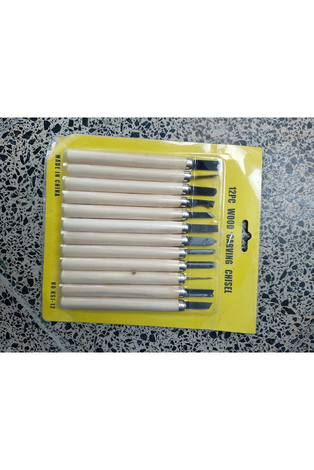 Ahşap Oyma El aleti seti 12 parça