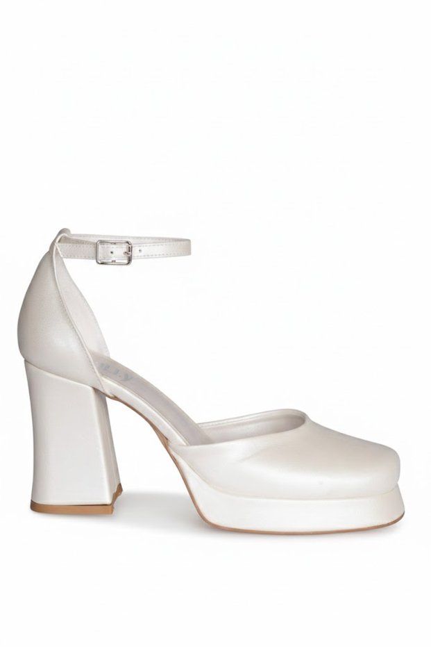 Solly 8001 Mg Platform Heeled Evening Dress Women's Shoes