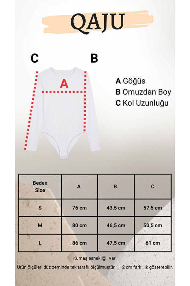 Bluză de damă cu mânecă lungă basic - Ecru - 8