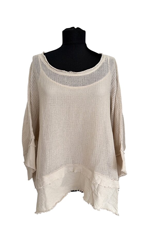 بلوزة رياضية شبكية - 1