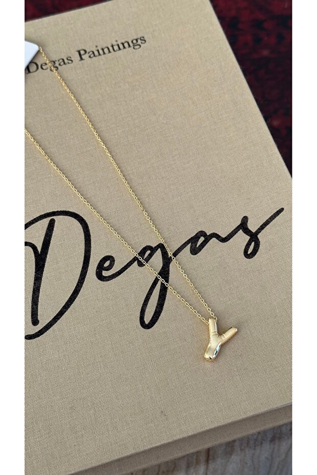 Y Harf Kolye | Çelik - 2