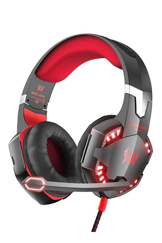 G2000 Over-Ear Wired Gaming Headphones With Mic For PS4/PS5/XOne/XSeries/NSwitch/PC