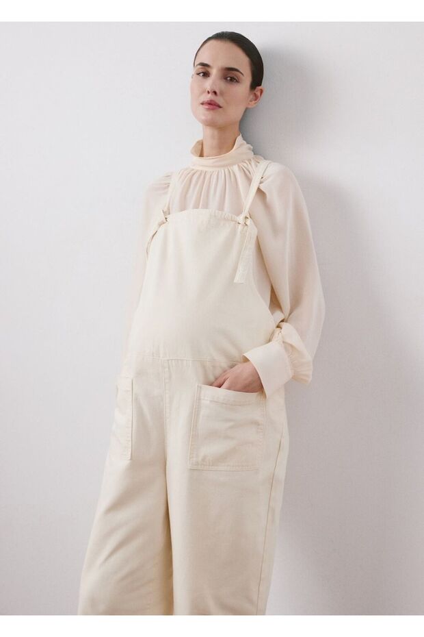 Denim hamile tulumu - 1