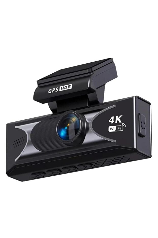 4K Ultra HD Dual Dash Camera with GPS, WiFi & 256GB Support