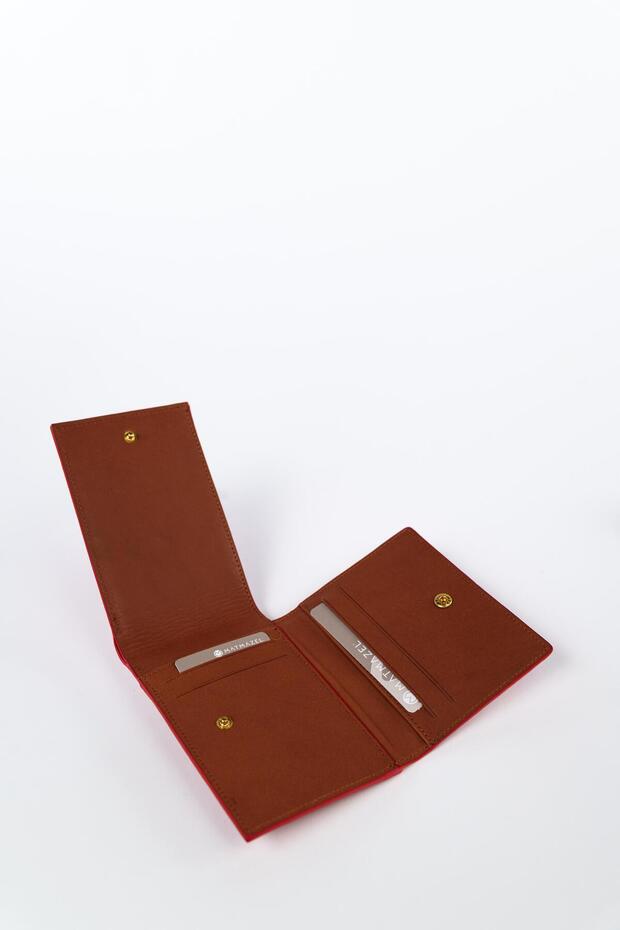 Luxa Kırmızı Kadın Cüzdan - 4