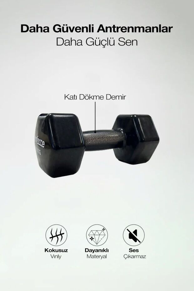 VİNLY DUMBELL TEK ADET - 2