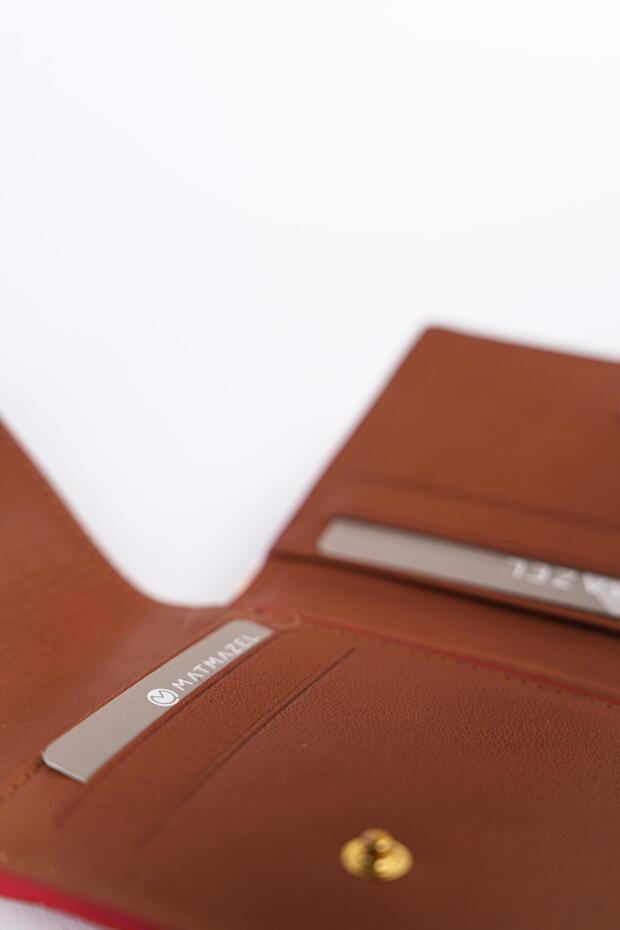 Luxa Kırmızı Kadın Cüzdan - 5