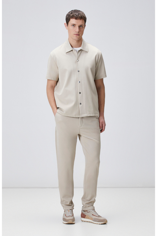 Bej Dış Gömlek - 3