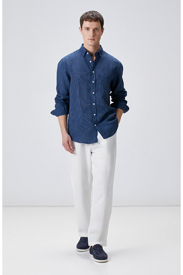 Lacivert Gömlek - 3