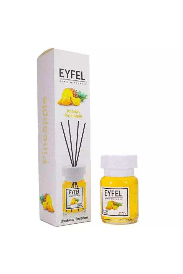 Perfume Aroma diffuser, Home Fragrance With Sticks & Pineapple Fragrance