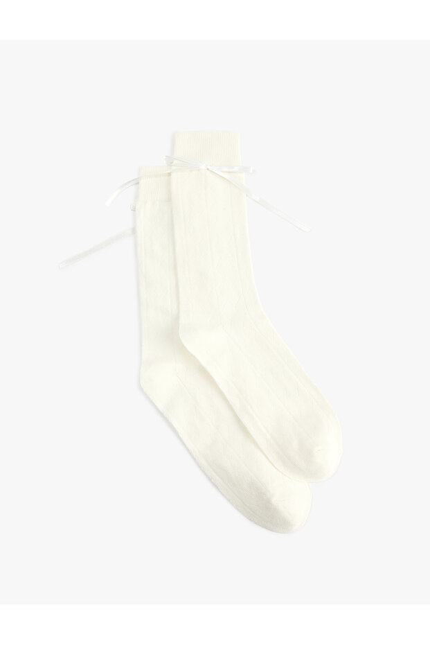 Cotton Bowknot Socks