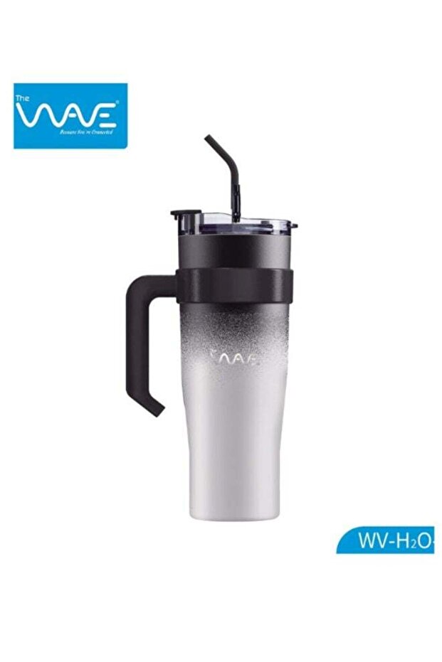 WV-H2O-2 Vacuum Car Cup – 1200ML Large Capacity Thermos with Handle and Straw
