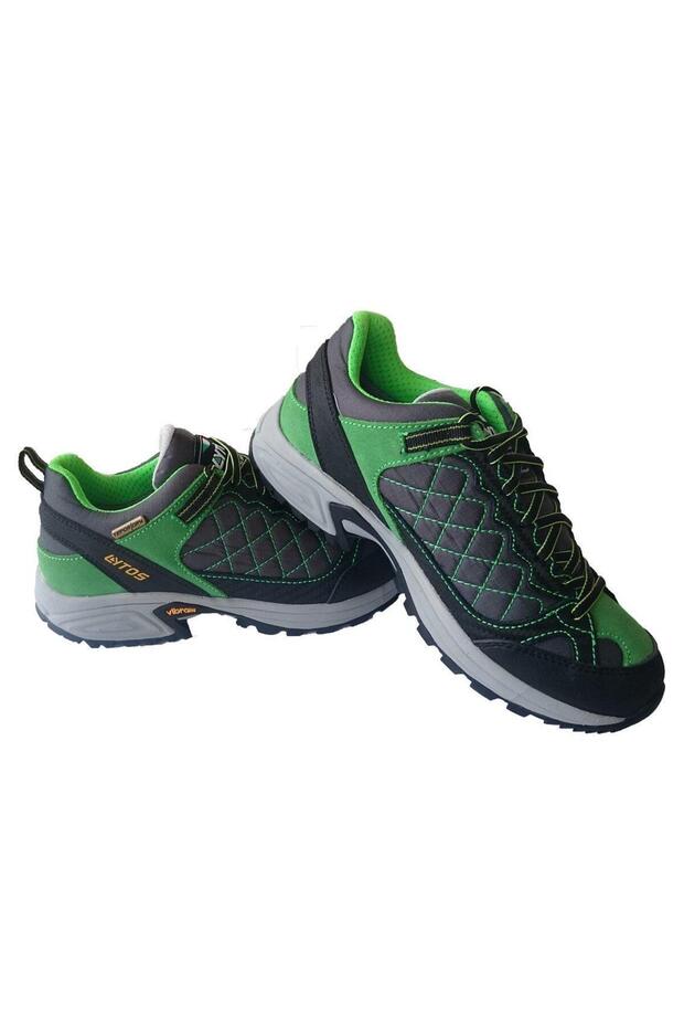 Cosmic 95 Gray/Green Shoes