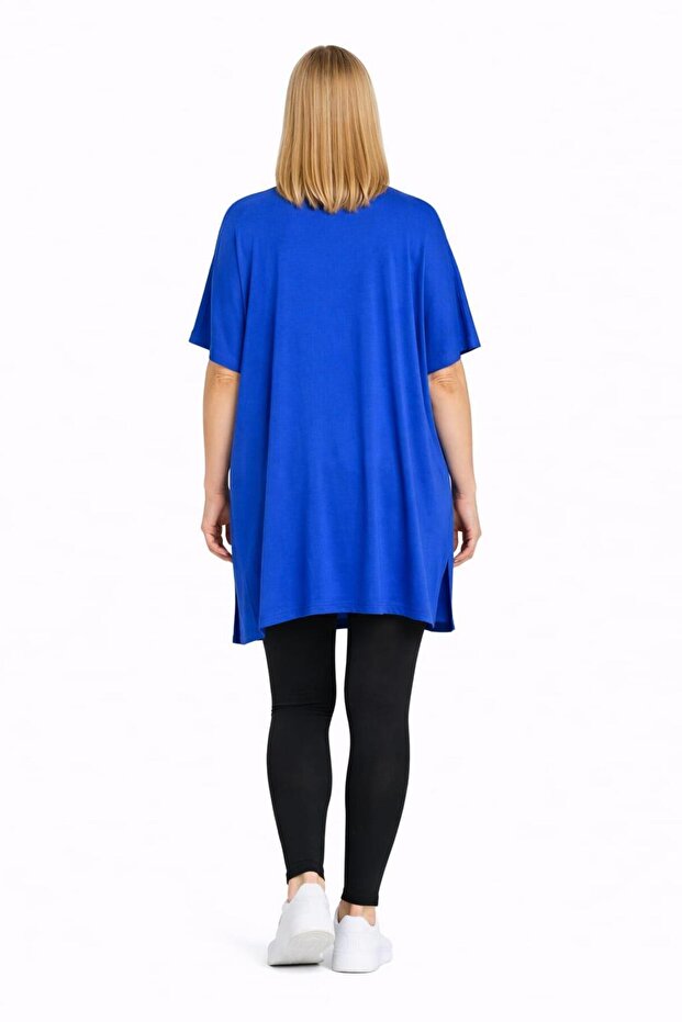 Slit Plus Size Tunic - 3