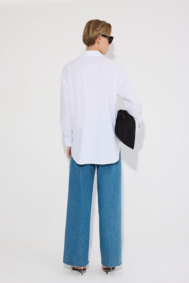 قميص أساسي كبير الحجم - 6