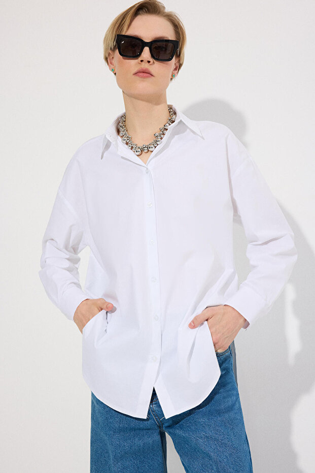 قميص أساسي كبير الحجم - 3