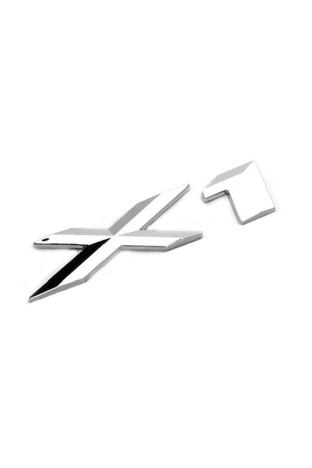 X1 trunk emblem chrome