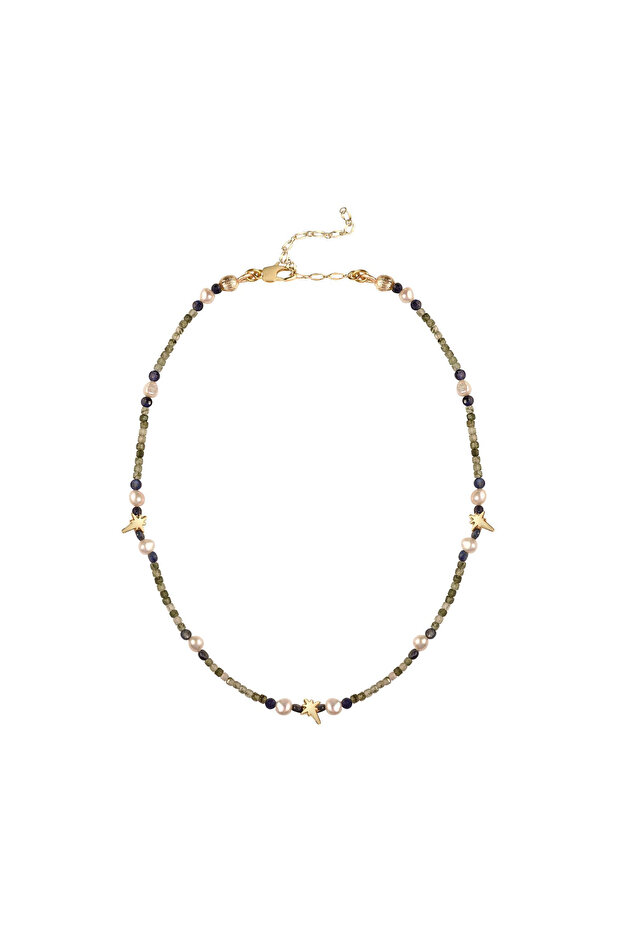 Star Detailed Amethyst Necklace