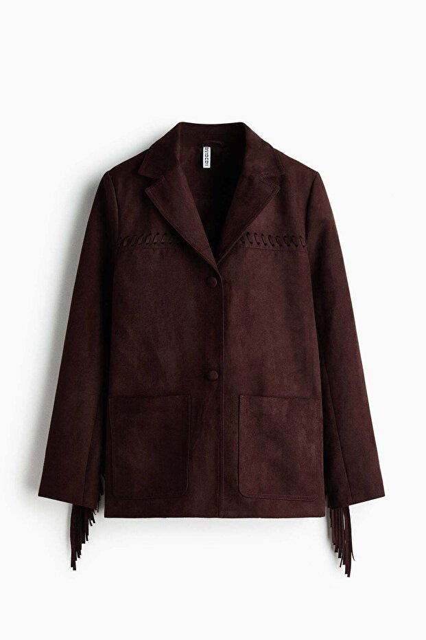 Fringed blazer - 4