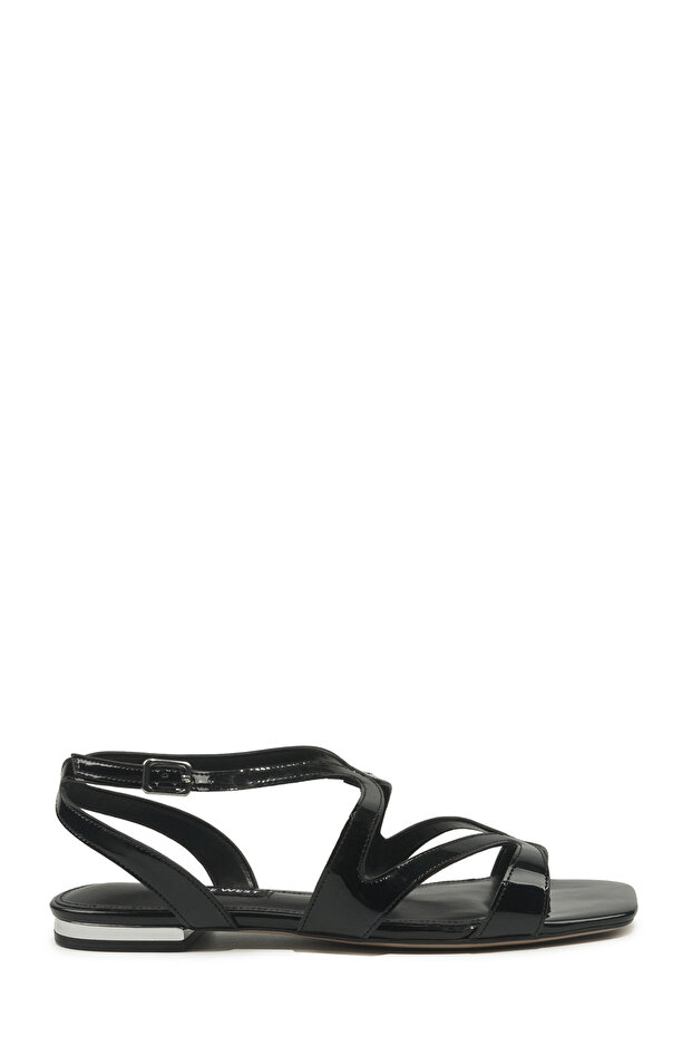 Etrin 6Fx Black Women's Flat Sandals