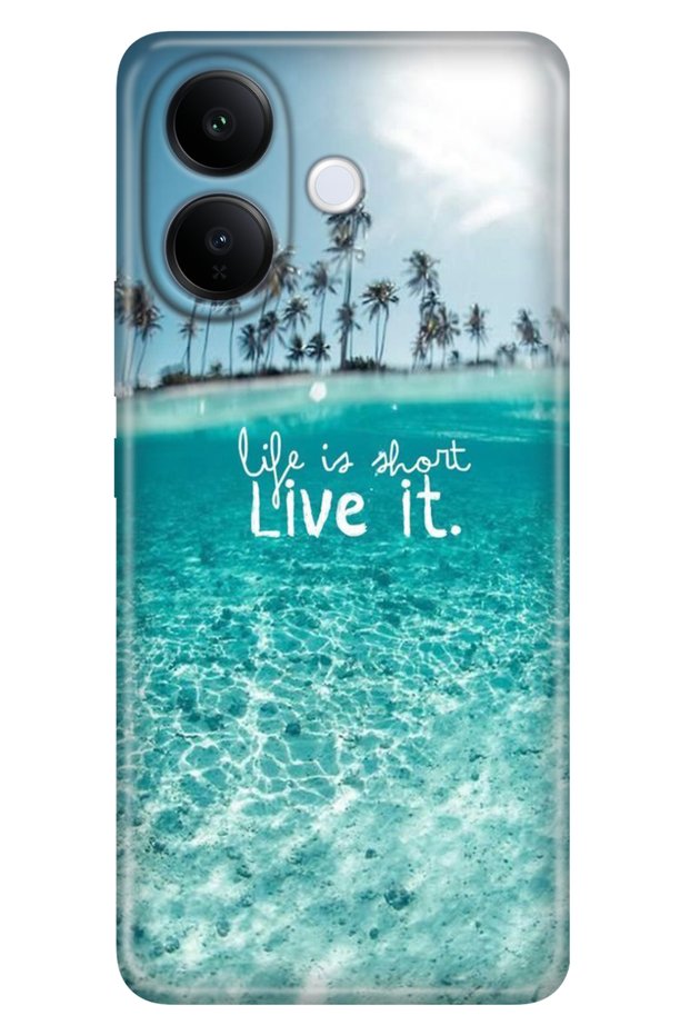 Vivo V60 Lite 5g Compatible Case Colorful Silicone Printed Tpu Life Short