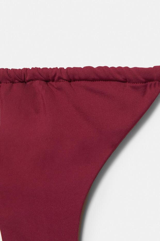 Büzgülü bikini altı - 5