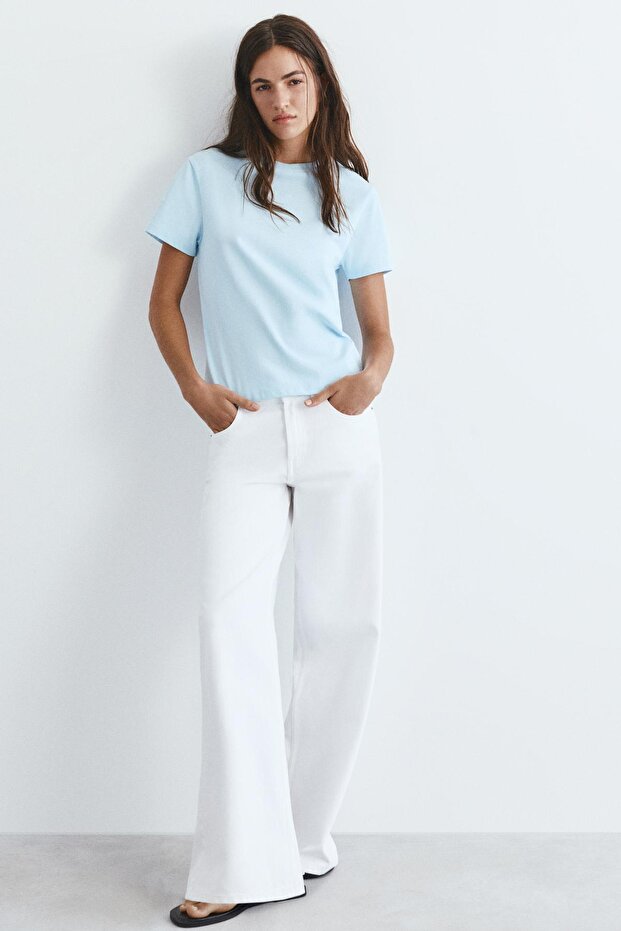 Basic kısa kollu t-shirt - 2