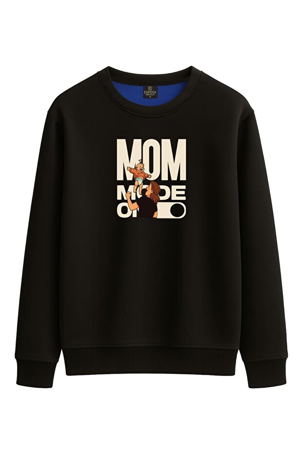 Regular Mom Mode on Printed Sweatshirt 1